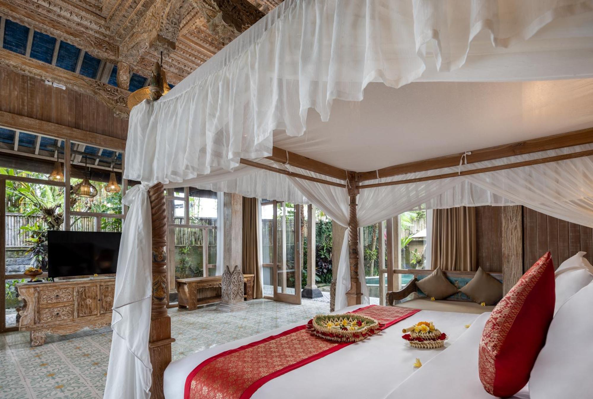 Wooden Ganeca Villas By Pramana Villas Ubud Exterior foto